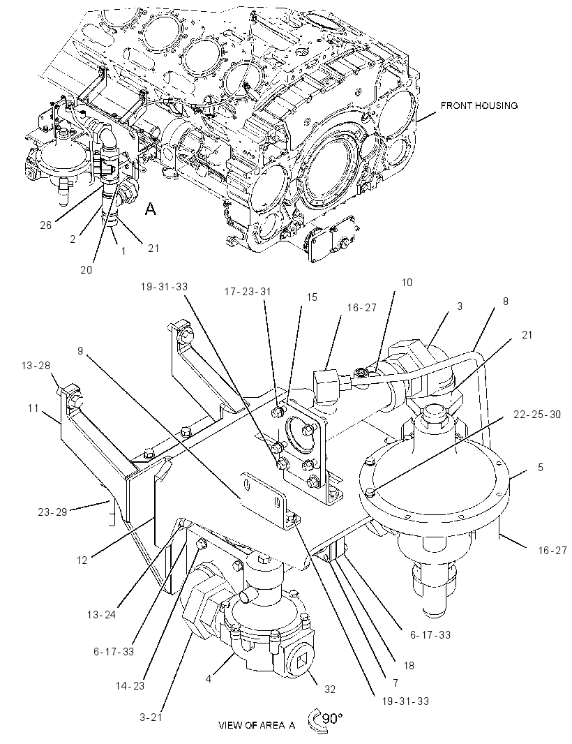 Регулятор давления газа 3978633 CAT