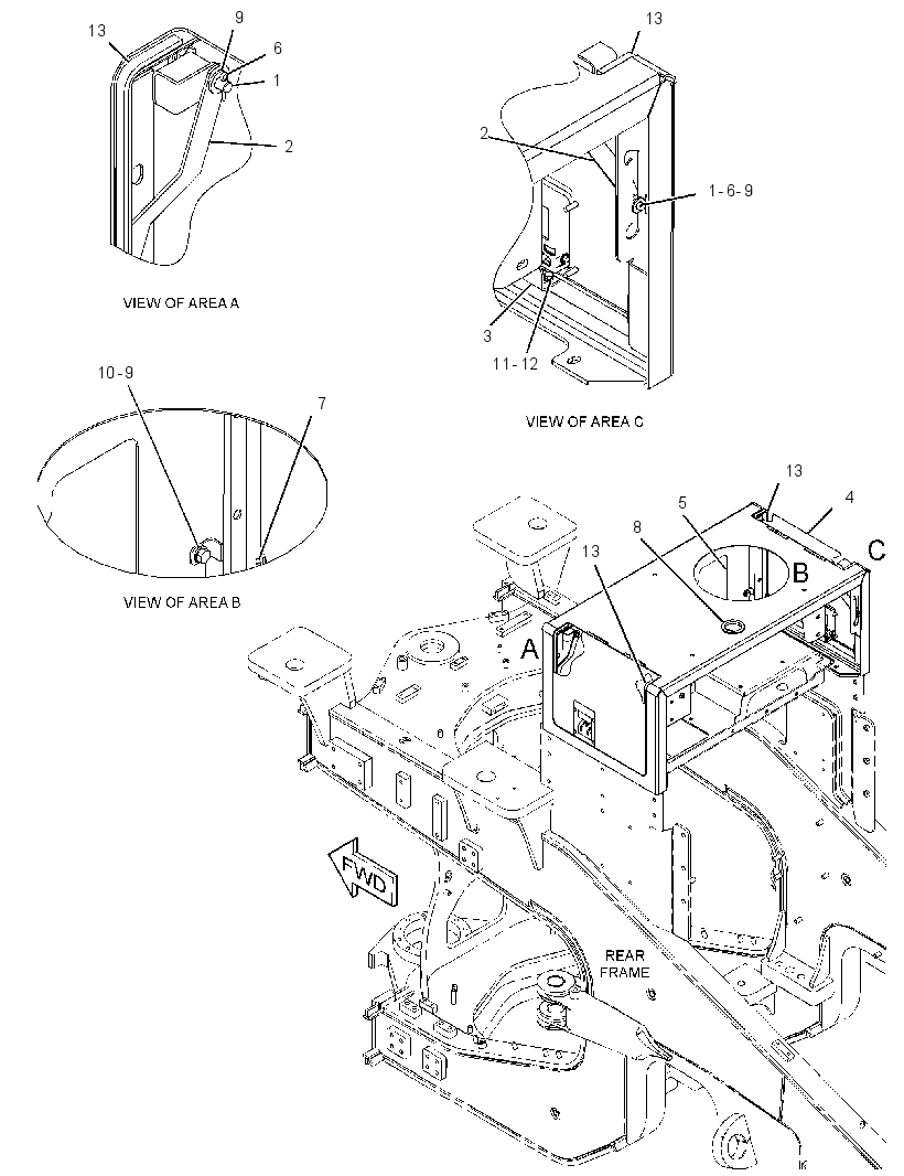 SUPPORT GP-AIR INLET 3674706 CAT