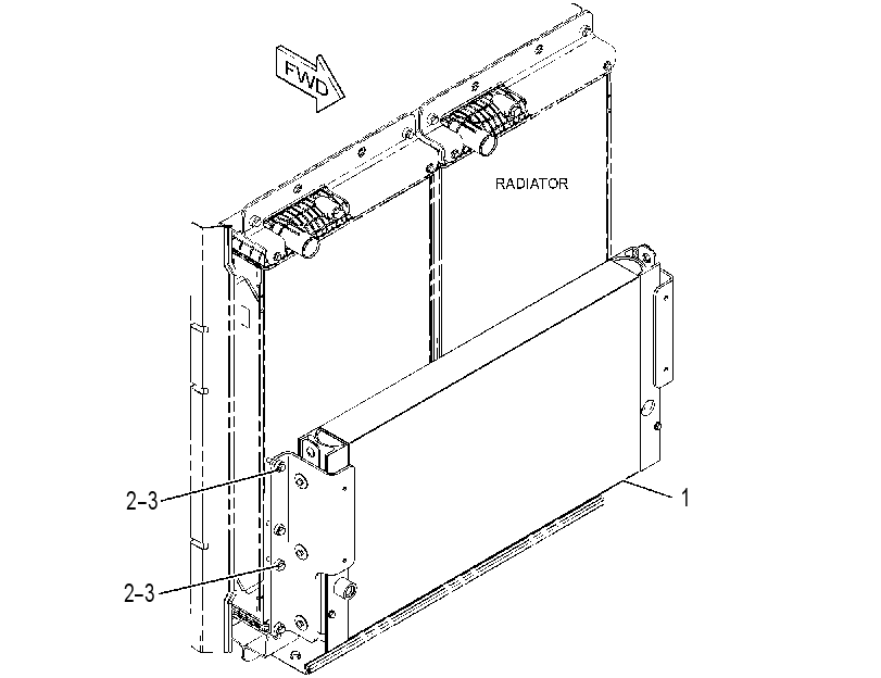COOLER & MTG GP-HYDRAULIC OIL 3674401 CAT