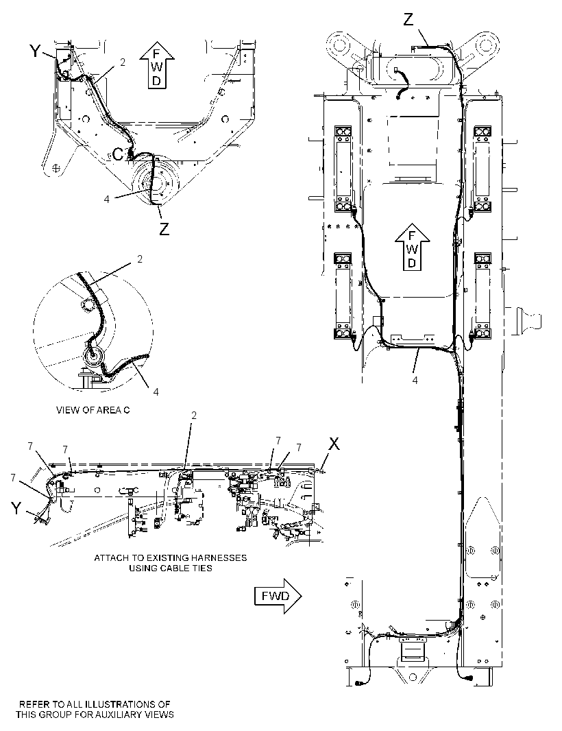 WIRING GP-PAYLOAD 2532714 CAT