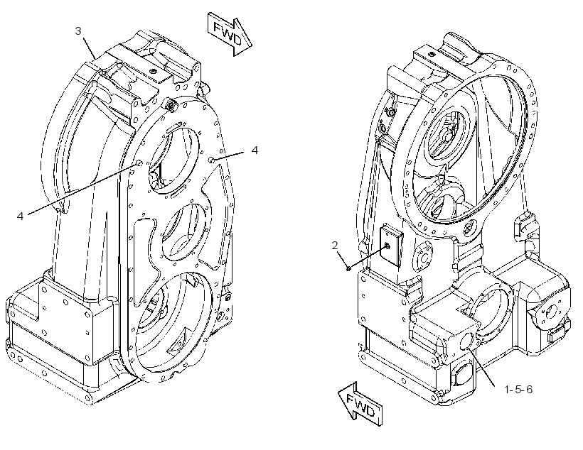CASE AS-TRANSFER GEAR 3581546 CAT