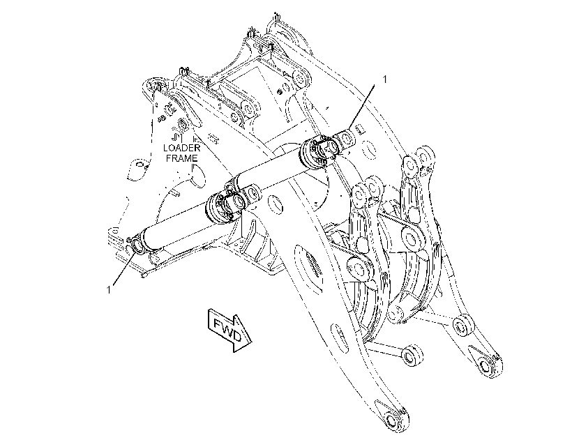 CYLINDER & MTG GP-LIFT 3674753 CAT