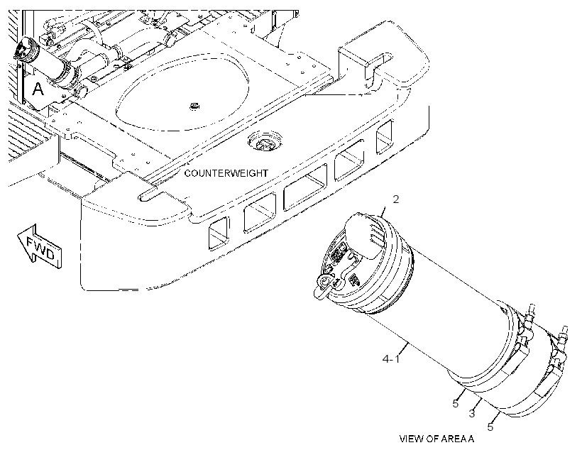 FILLER GP-FUEL 3741543 CAT