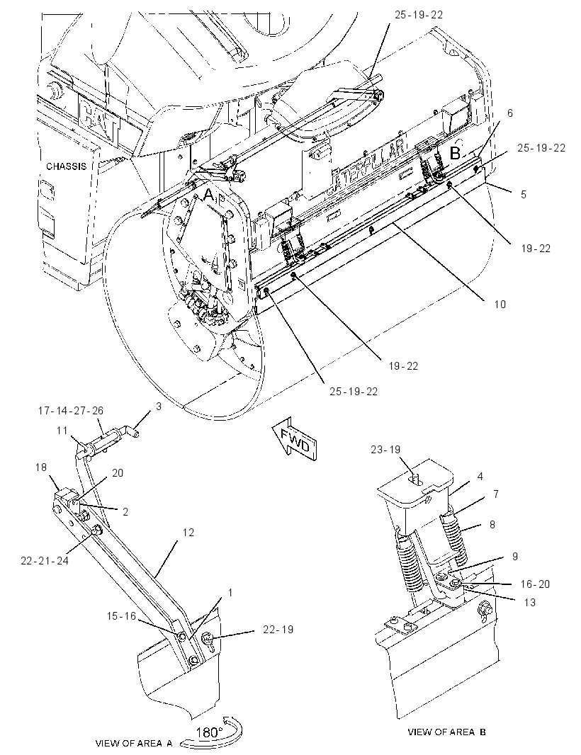 SCRAPER GP-DRUM 3390278 CAT