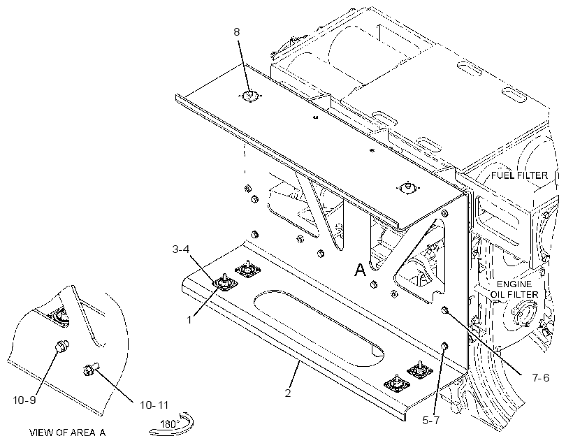 MOUNTING GP-ELECTRONIC CONTROL 3909290 CAT