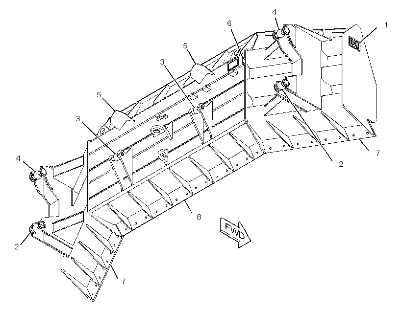 BLADE AS-UNIVERSAL 4233712 CAT