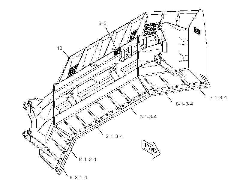 BLADE & EDGE GP-UNIVERSAL 4241326 CAT