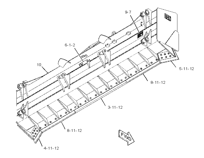 BLADE GP-UNIVERSAL 4214312 CAT