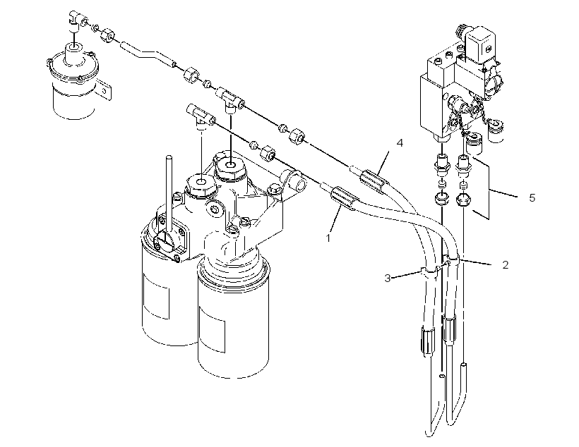 HOSE GP-TRANSFER 3558705 CAT