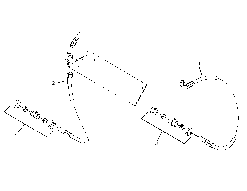 HOSE GP-TRANSFER 3558698 CAT