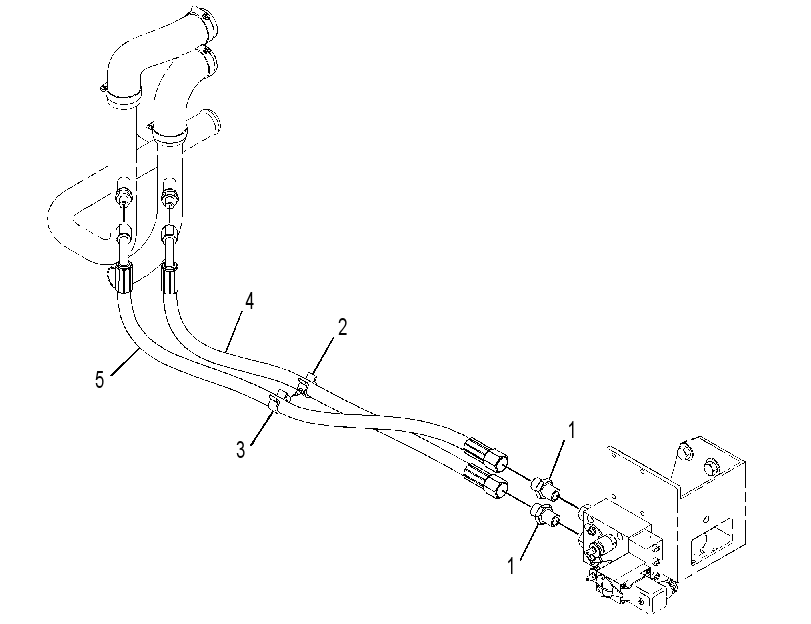 HOSE GP-TRANSFER 3579073 CAT