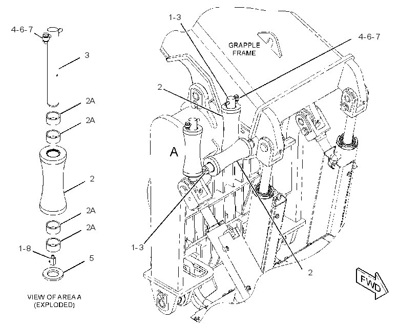 FAIRLEAD GP-WINCH 3238490 CAT