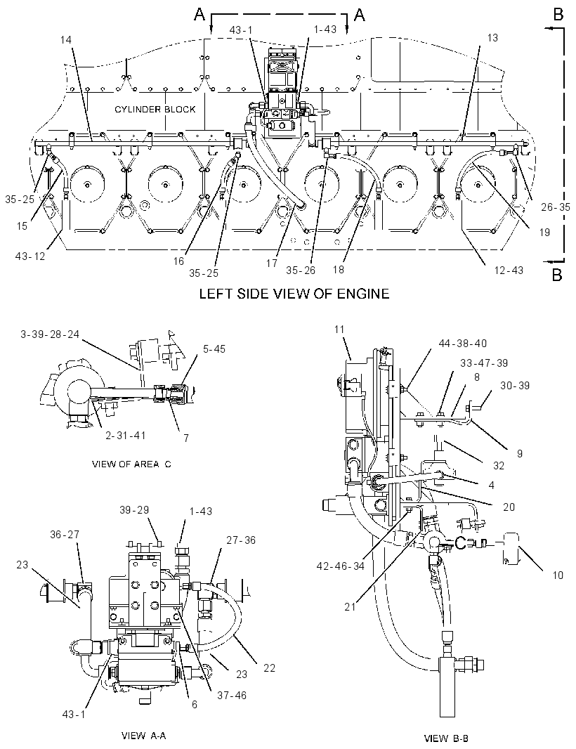 DETECTOR GP-OIL MIST 3945195 CAT