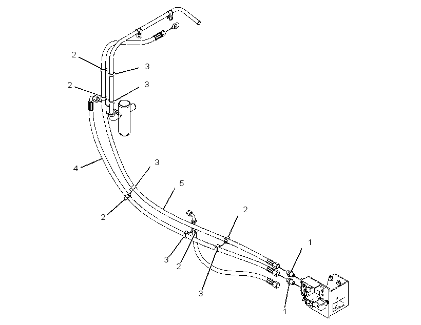 HOSE GP-TRANSFER 3579074 CAT