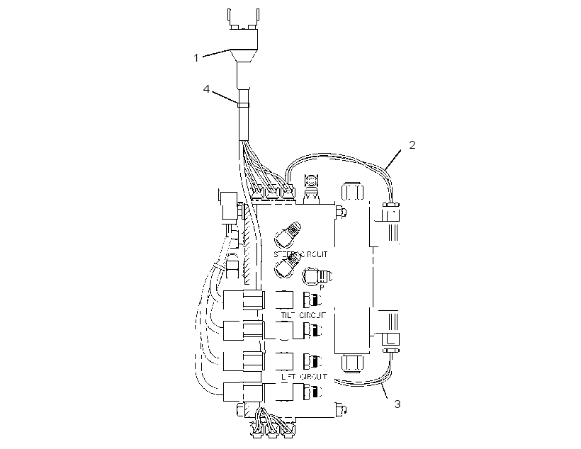 WIRING GP-HYDRAULIC 3187791 CAT