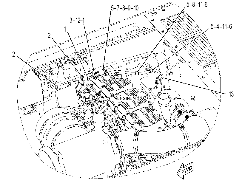 KIT-WIRING 3763963 CAT