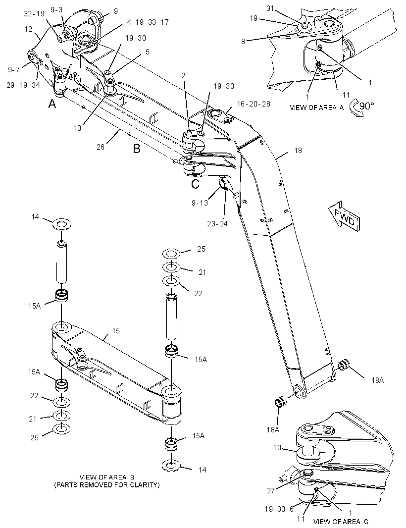 BOOM GP-OFFSET 3976542 CAT