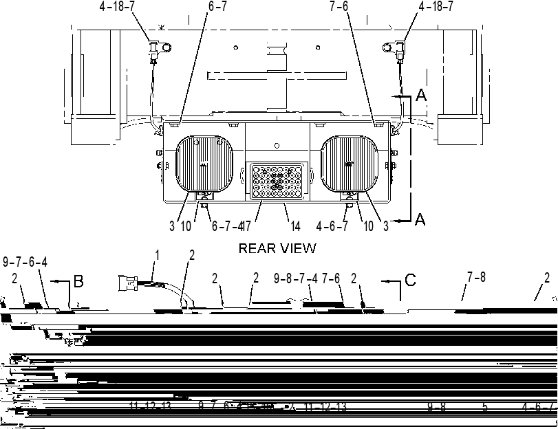 LIGHTING GP-REAR 2244764 CAT