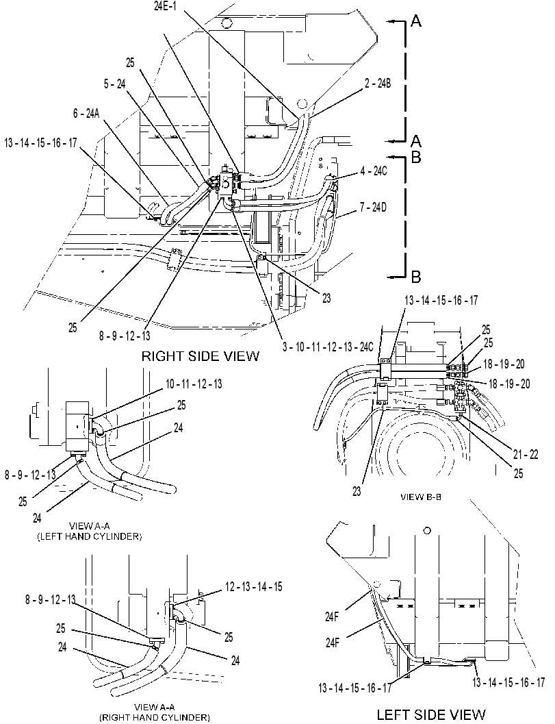 LINES GP-EJECTOR 2426726 CAT