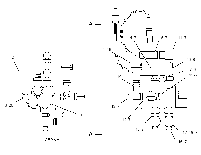 VALVE & MTG GP-ACCUM CHARGING 2590149 CAT