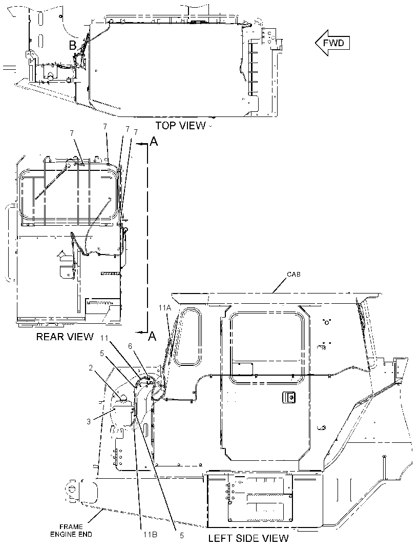 LINES GP-WASHER 2364318 CAT