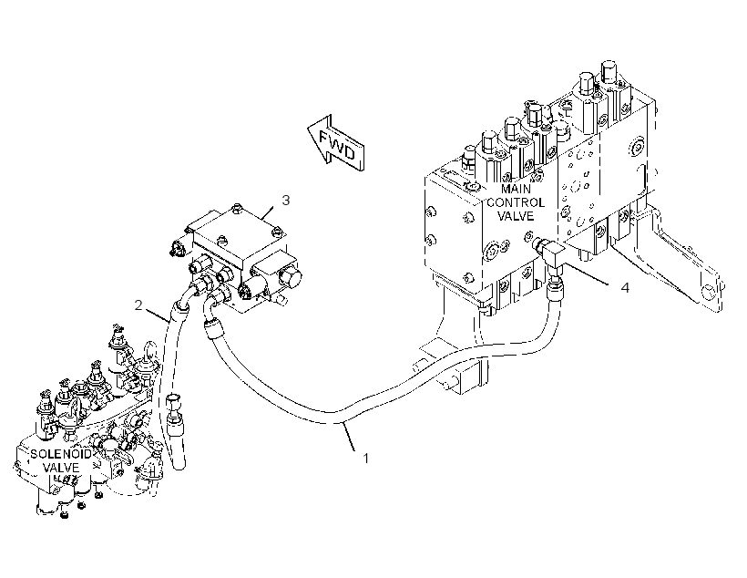 VALVE & LINES GP 4316551 CAT