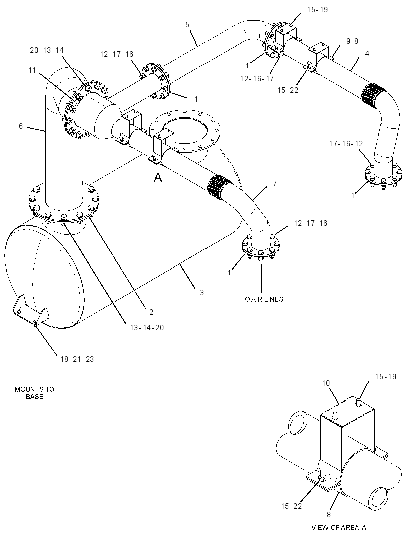 SILENCER GP-INLET 3546994 CAT