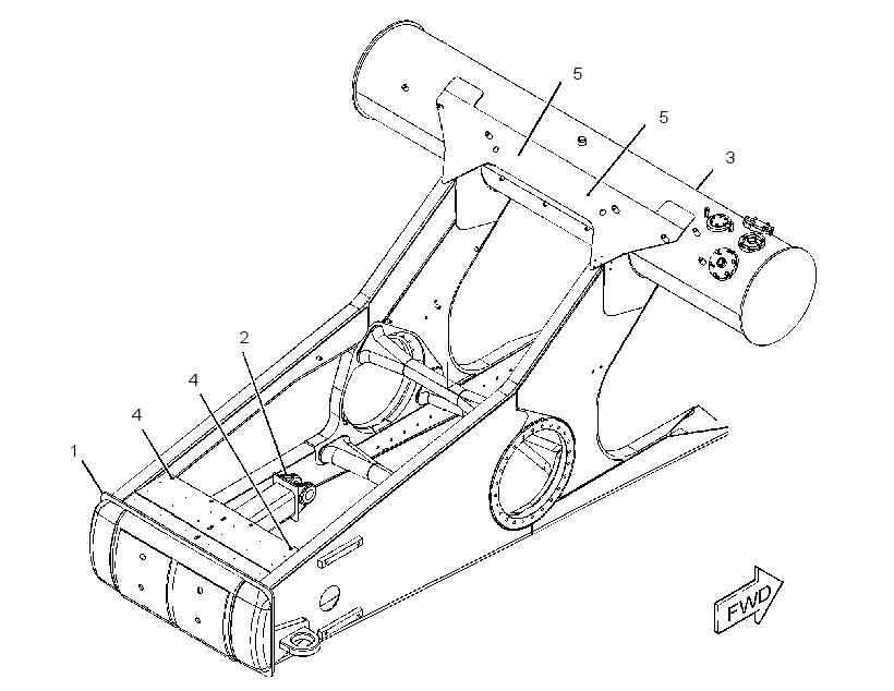 FRAME GP-PUSH 3471656 CAT
