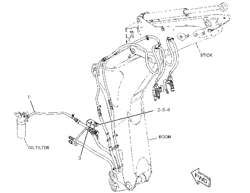 KIT-AUXILIARY LINES 3876456 CAT