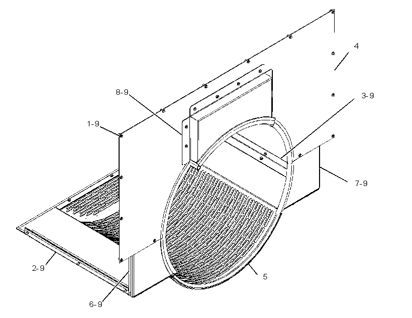 Крышка генератора 3726573 CAT