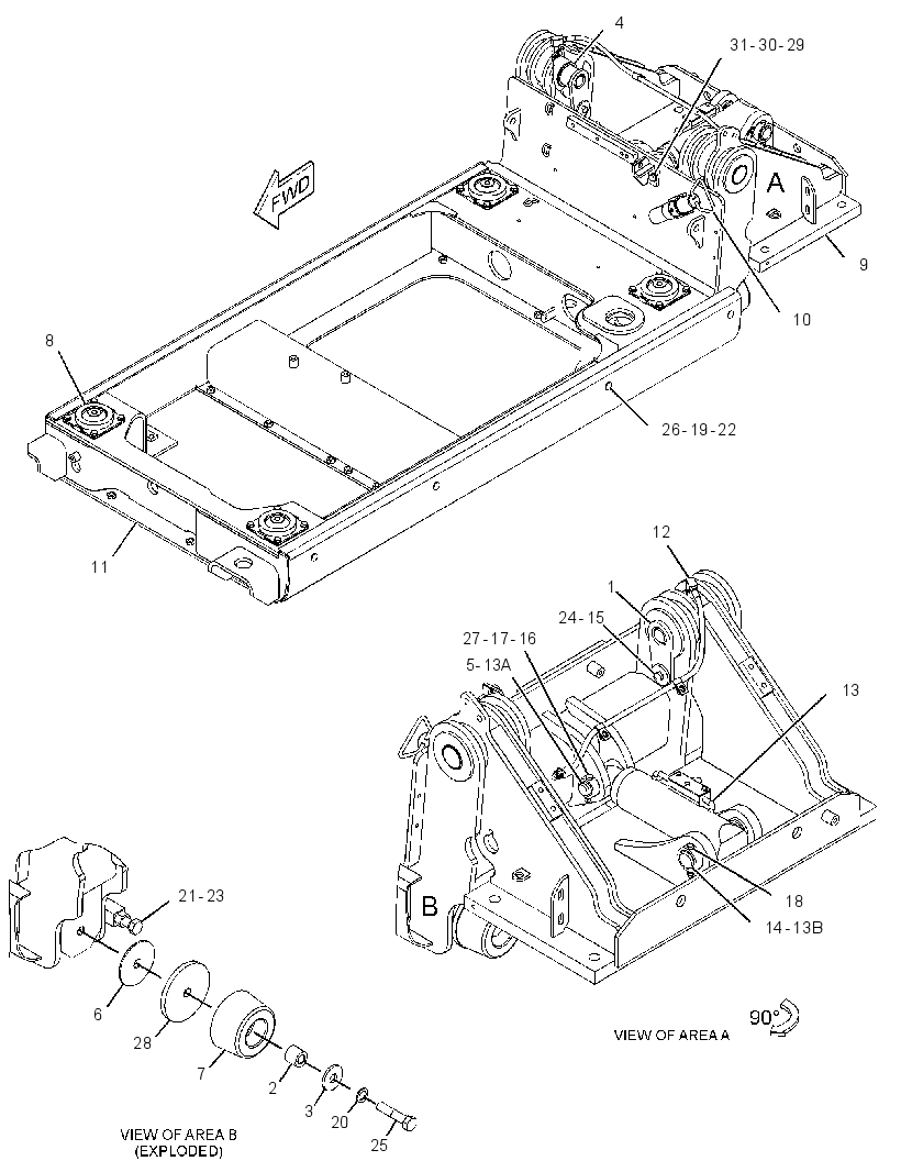 PLATFORM GP-CAB TILT 3614600 CAT