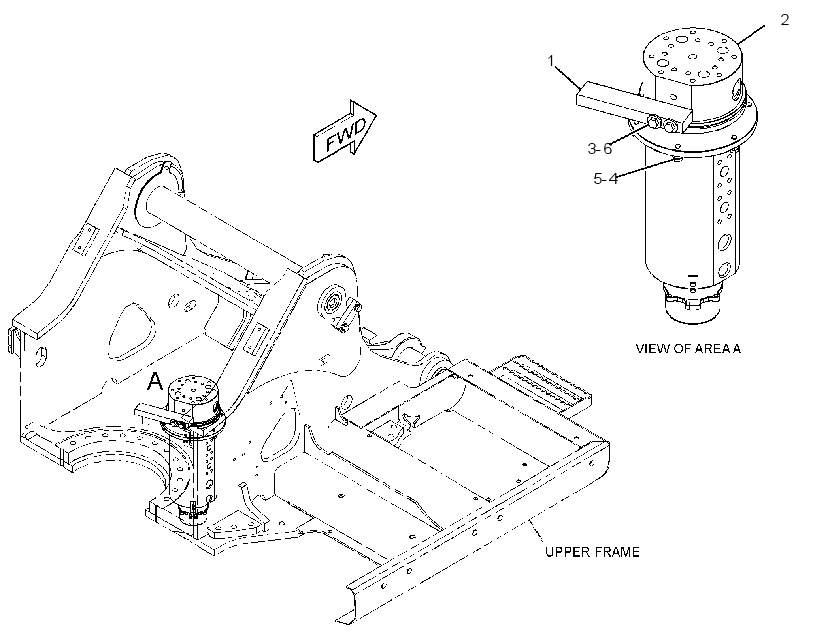SWIVEL & MOUNTING GP 3725711 CAT