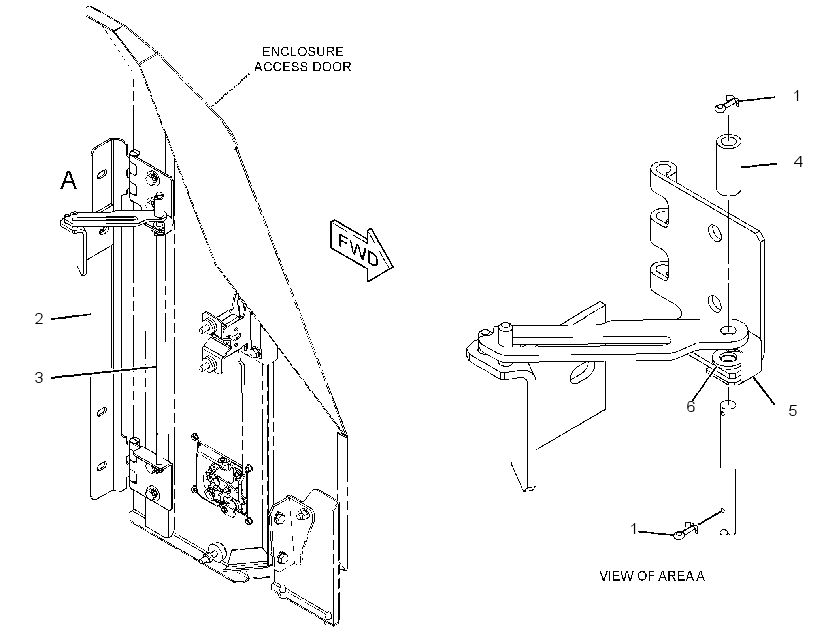 HINGE GP-DOOR 3740507 CAT