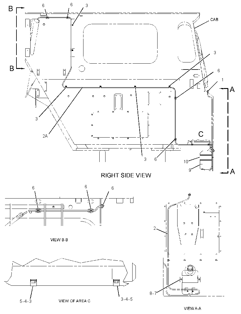 LINES GP-WASHER 2072596 CAT