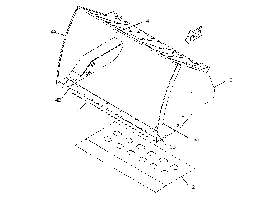 BUCKET AS-MULTIPURPOSE 3596232 CAT
