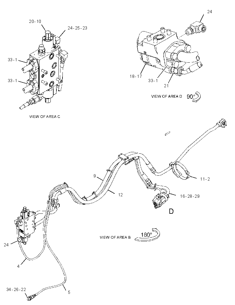 VALVE & LINES GP 3912043 CAT
