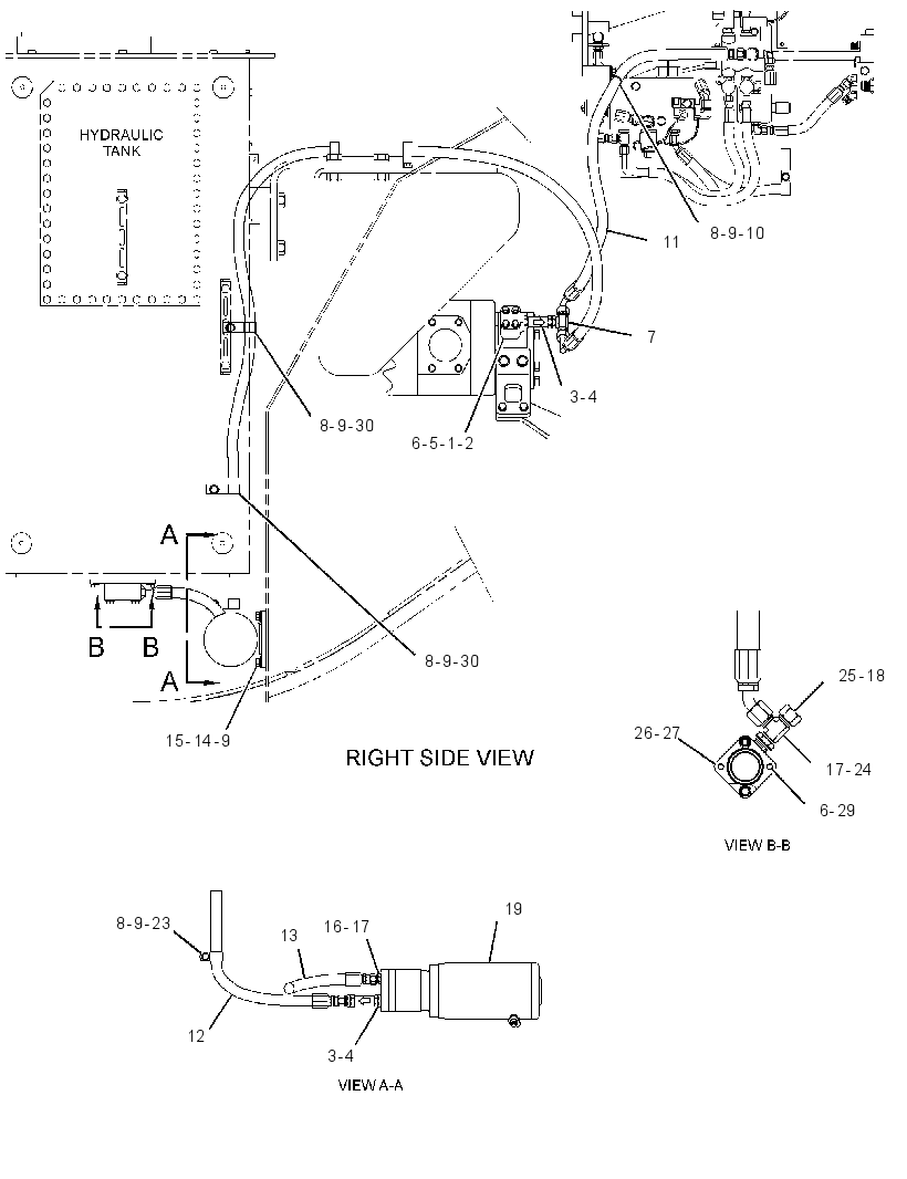 LINES GP-BRAKE RELEASE 2136438 CAT
