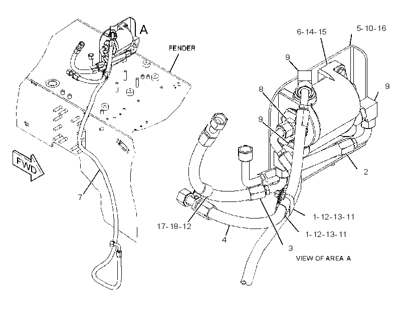 HEATER GP-FUEL 3402060 CAT