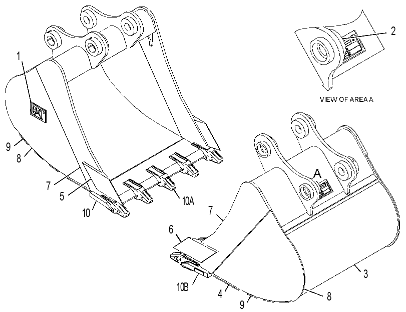 BUCKET GP-UTILITY 3769090 CAT