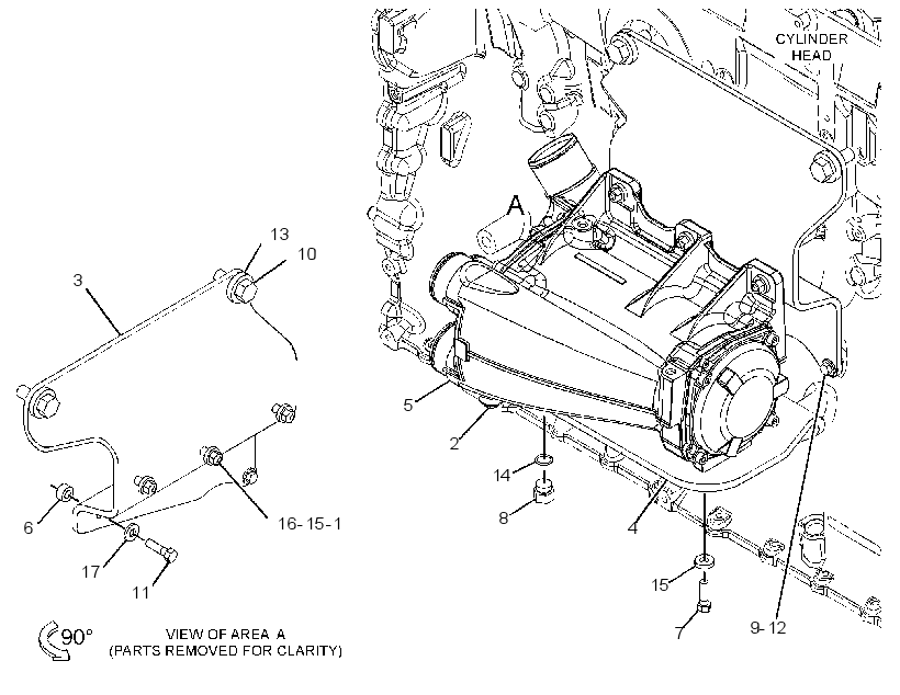 MOUNTING GP-HEAT EXCHANGER 3535613 CAT