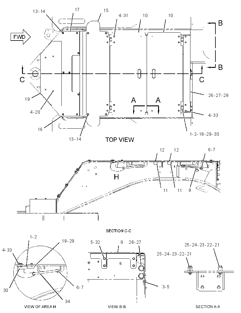 COVER GP-DECK 2752859 CAT