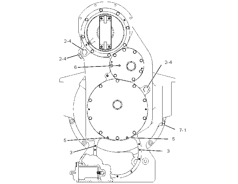 HOUSING GP-TORQUE CONVERTER 2111189 CAT