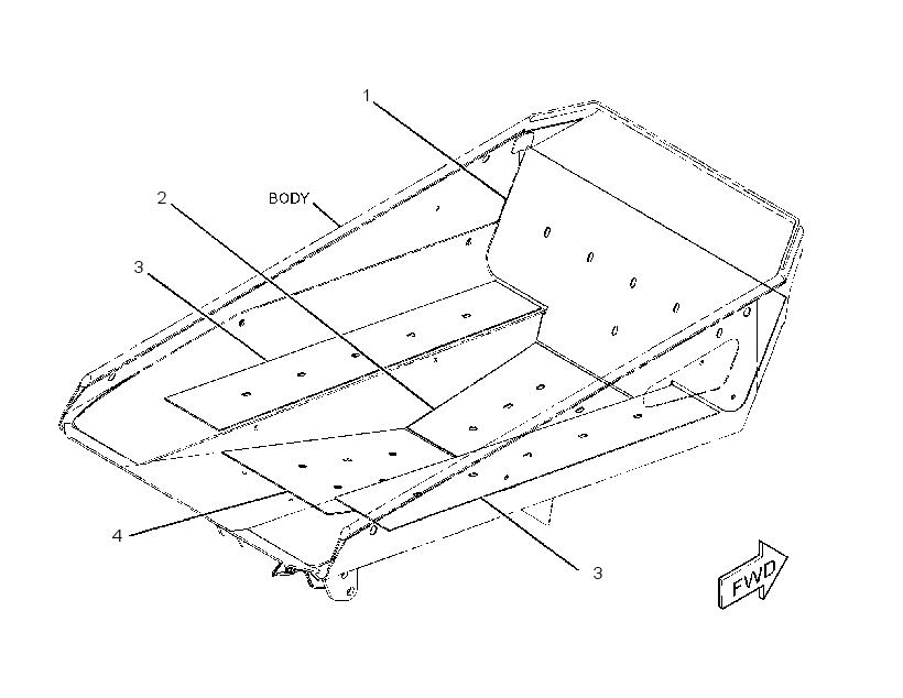 LINER GP-BODY 2693681 CAT