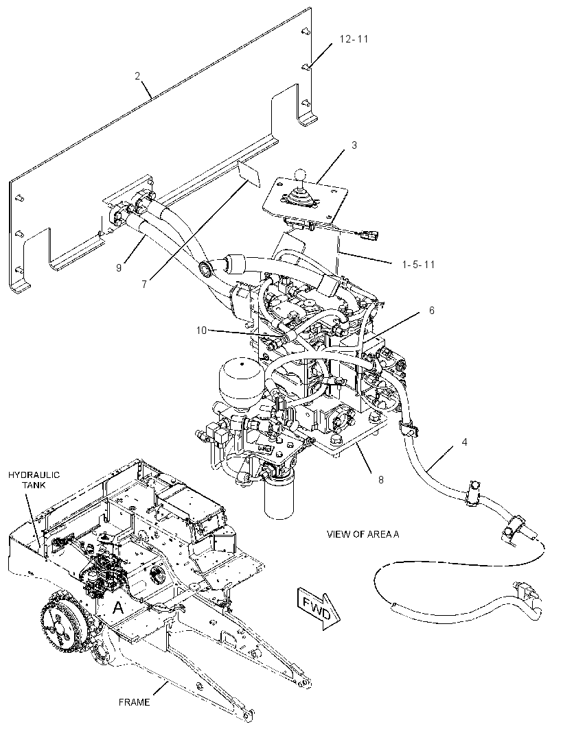 CONTROL GP-RIPPER 3783849 CAT