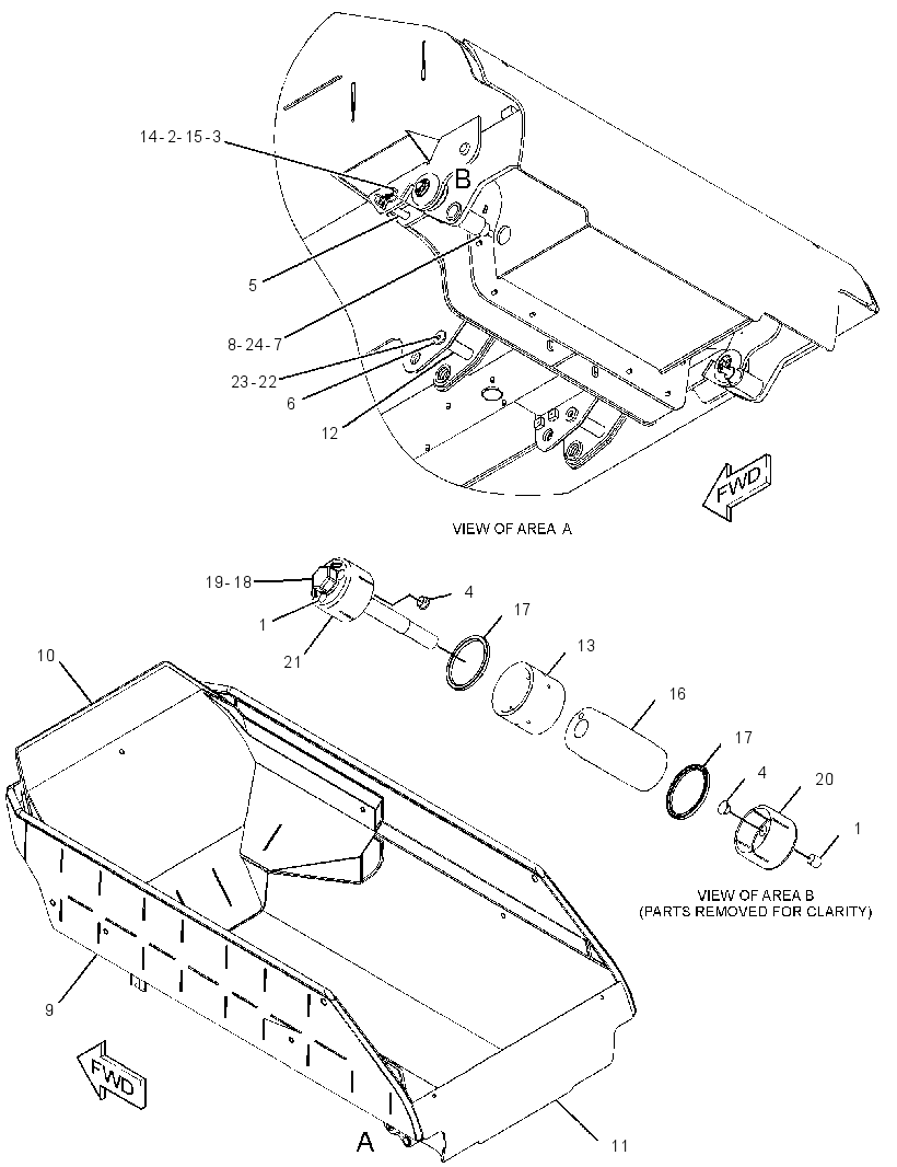 BODY GP-EJECTOR 2732826 CAT