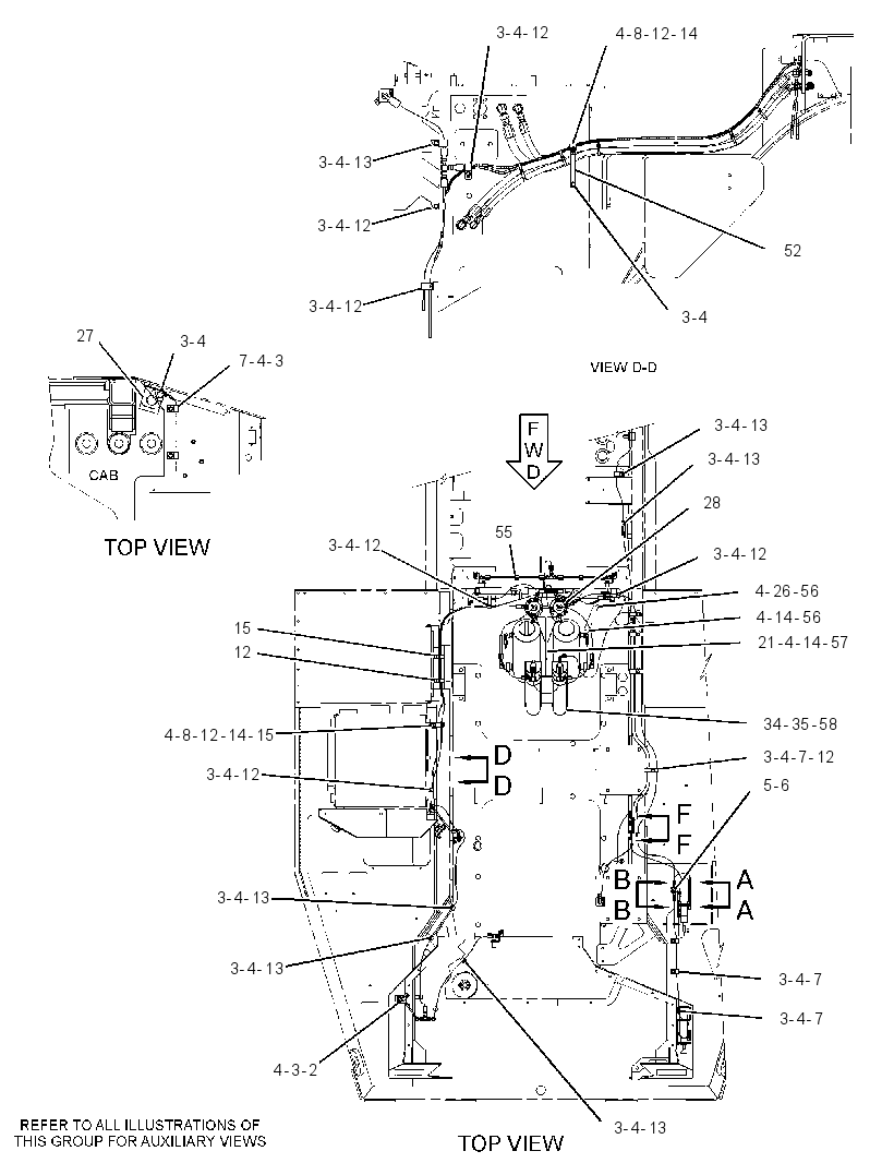 LINES GP-FIRE SUPPRESSION 2240022 CAT