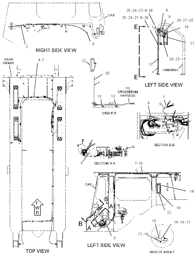 WIRING GP-PAYLOAD 3386589 CAT