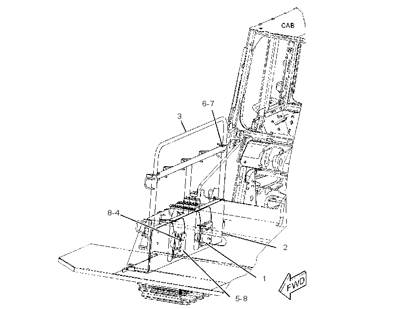 SUPPORT GP-PLATFORM 3589995 CAT