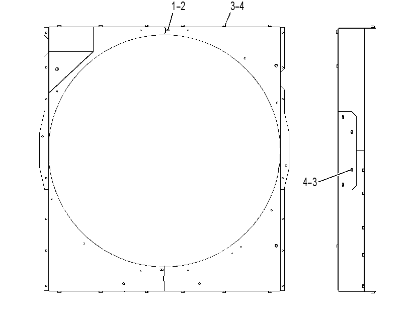 SHROUD GP-RADIATOR 2672386 CAT
