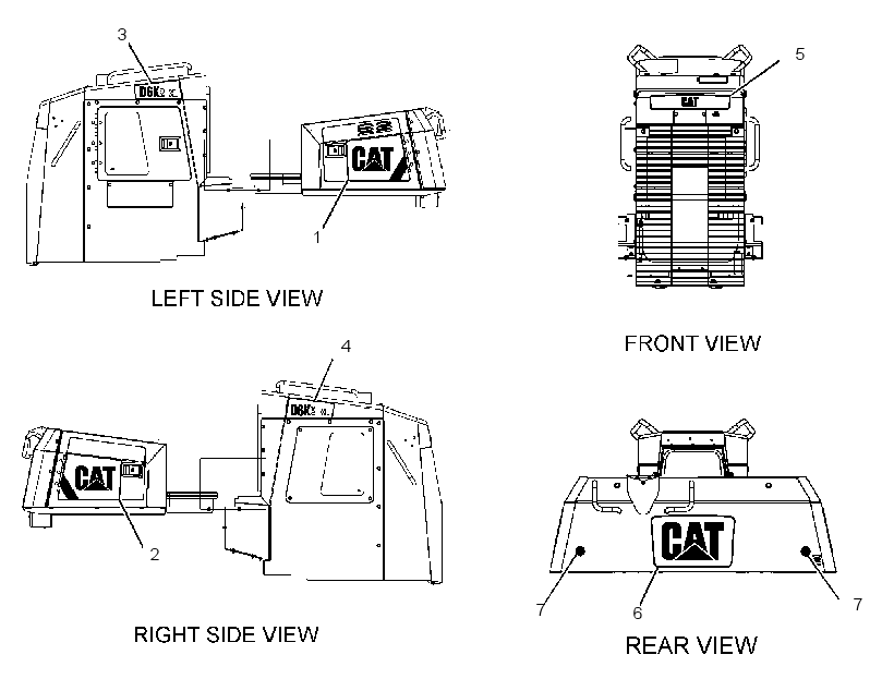 Плёнка 3745082 CAT